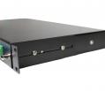 Patch panel opt. 48p (24xLC/APCdlx) SM rack 19" 1U OptiC [19140]-c