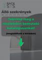 Rack szekrény 18U álló 19" 600x 800 fekete üveg a. RackSys [19191]-a