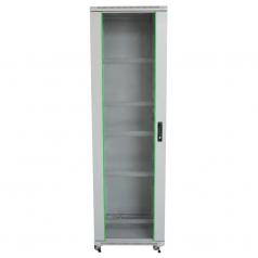 Rack szekrény 42U álló 19" 600x 600 szürke  üveg a. RackSys [19238]