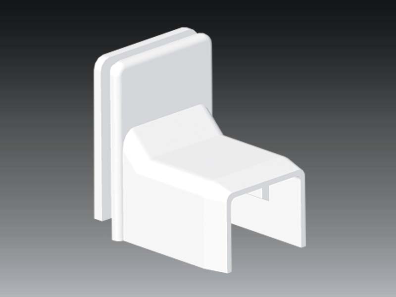 Kcs 15x12mm gallér LZK 15x12 > LK80x28 fehér 8809 HB Kopos