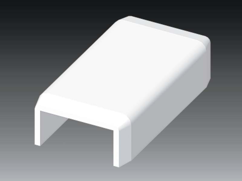 Kcs  20x10mm illesztés-takaró LHD fehér 8922 HB Kopos