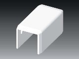 Kcs 20x20mm illesztés-takaró LHD fehér 8622 HB Kopos Kcs 20x20mm illesztés-takaró LHD fehér 8622 HB Kopos