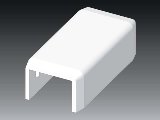 Kcs 18x13mm illesztés-takaró LV fehér 8732 HB Kopos Kcs 18x13mm illesztés-takaró LV fehér 8732 HB Kopos