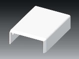 Kcs 40x15mm illesztés-takaró LV fehér 8714 HB Kopos Kcs 40x15mm illesztés-takaró LV fehér 8714 HB Kopos