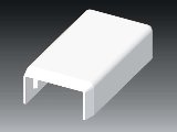 Kcs 20x10mm végzáró LHD fehér 8921 HB Kopos Kcs 20x10mm végzáró LHD fehér 8921 HB Kopos