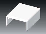 Kcs 32x15mm végzáró LHD fehér 8601 HB Kopos Kcs 32x15mm végzáró LHD fehér 8601 HB Kopos