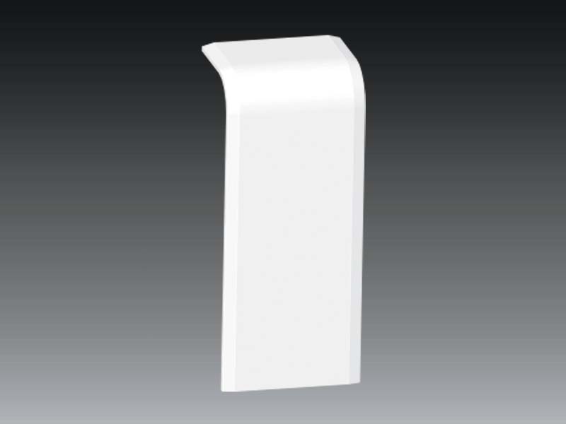 Kcs  80x 25mm illesztés-takaró LP fehér 8822 HB Kopos