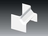 Kcs 140x60mm belső sarok EKE fehér 8565 HB Kopos Kcs 140x60mm belső sarok EKE fehér 8565 HB Kopos