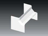 Kcs 180x60mm belső sarok EKE fehér 8575 HB Kopos Kcs 180x60mm belső sarok EKE fehér 8575 HB Kopos
