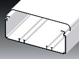Kcs 140x60mm kábelcsatorna fehér 2m/szál EKE 140X60 HD Kopos Kcs 140x60mm kábelcsatorna fehér 2m/szál EKE 140X60 HD Kopos