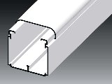 Kcs 60x60mm kábelcsatorna fehér 2m/szál EKE 60X60 HD Kopos Kcs 60x60mm kábelcsatorna fehér 2m/szál EKE 60X60 HD Kopos