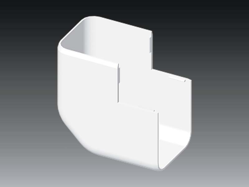 Kcs 60x60mm külső sarok EKE fehér 8546 HB Kopos