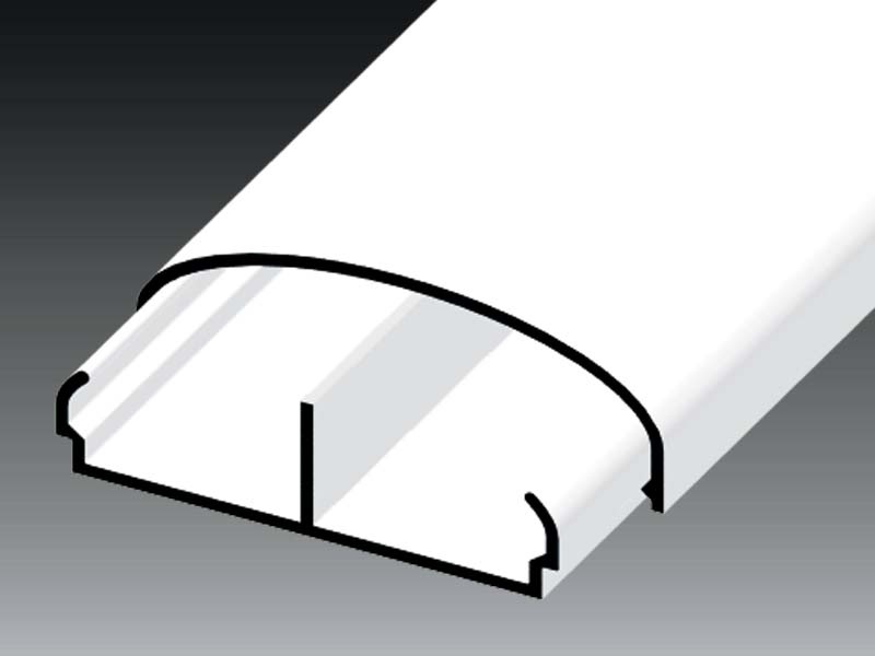 Kcs 60x20mm kábelcsatorna fehér 2m/szál LE 60 HD Kopos
