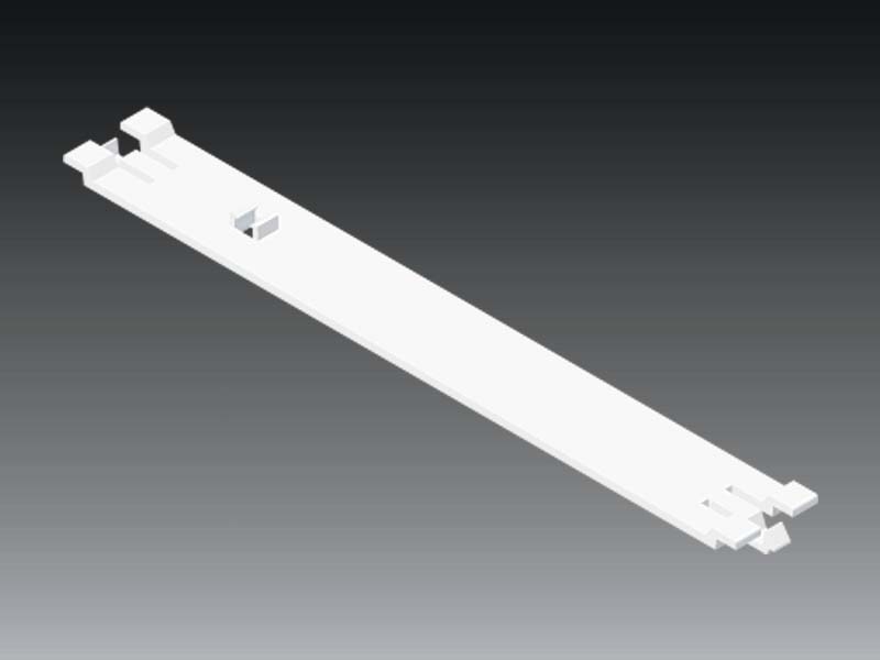Kcs 180x60mm kábelrögzítő fehér REKE 180 HB Kopos
