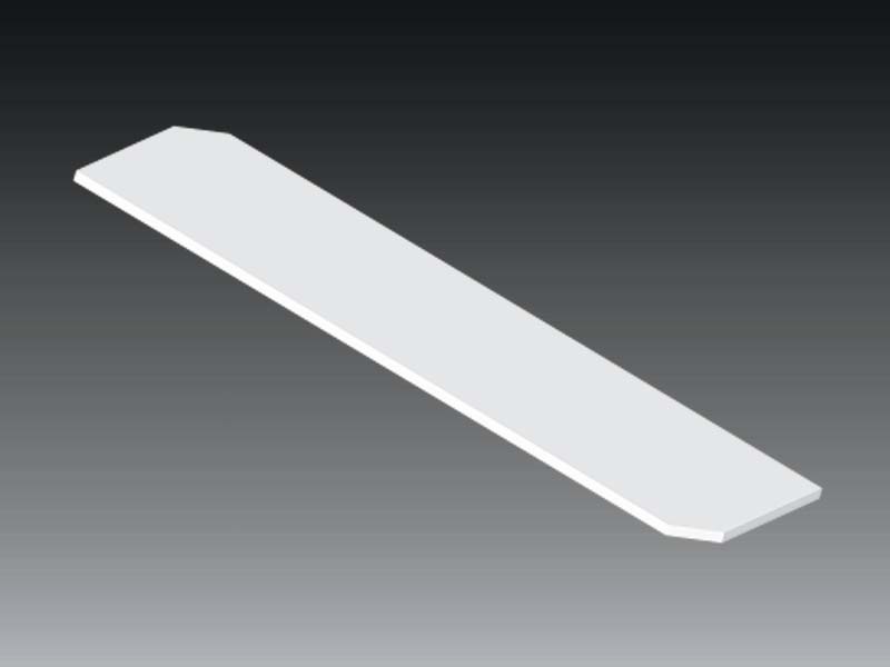 Kcs 80x 20mm kábelrögzítő fehér RLE 80 HB Kopos
