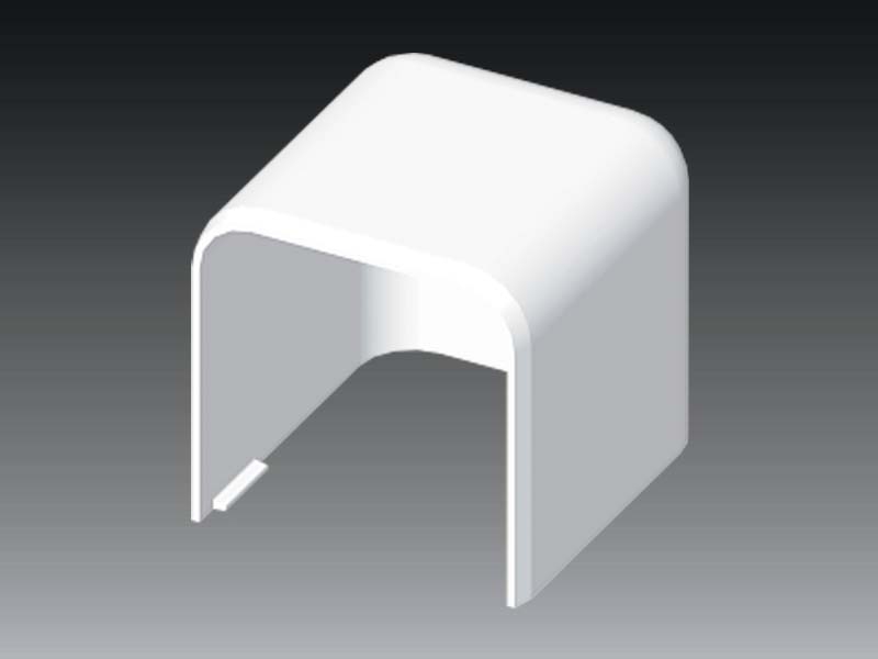 Kcs  60x60mm végzáró EKE fehér 8541 HB Kopos