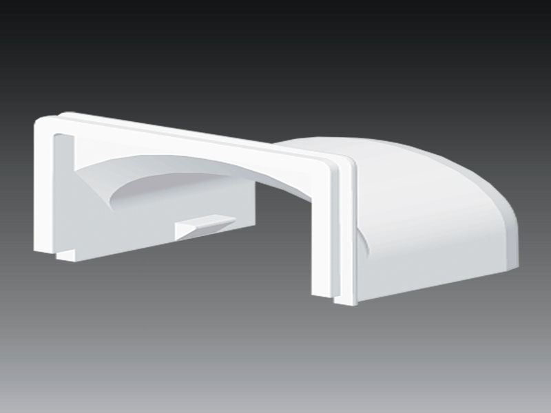Kcs  35x11mm gallér LO fehér 8837 HB Kopos