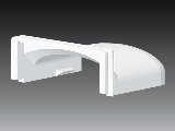 Kcs 35x11mm gallér LO fehér 8837 HB Kopos Kcs 35x11mm gallér LO fehér 8837 HB Kopos