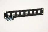 Patch panel Üres (Keystone) 8p rack 10" 1U RAB-PP-X01-C4 KELine Patch panel Üres (Keystone) 8p rack 10" 1U RAB-PP-X01-C4 KELine