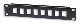 Patch panel Üres (Keystone)  8p rack 10" 1U RAB-PP-X01-C4 KELine-a