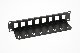 Patch panel Üres (Keystone)  8p rack 10" 1U RAB-PP-X01-C4 KELine-b