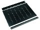 Rack polc 19" 1U 450mm fekete fix, nagy teherbírású RAB-UP-450-H4 Triton-a