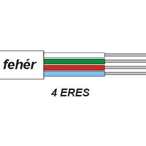 Kábel telefonos patch 4ér PVC fehér 100m OEM [6628]