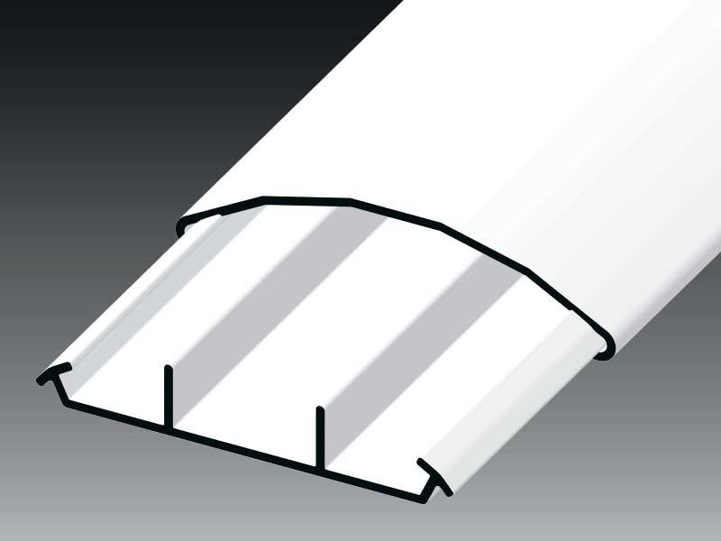 Kcs  75x18 mm taposócsatorna fehér 2m/szál LO 75 HD Kopos