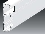 Kcs 210x70mm parapet csatorna fehér 2m/szál PK 210X70 D HD Kopos Kcs 210x70mm parapet csatorna fehér 2m/szál PK 210X70 D HD Kopos