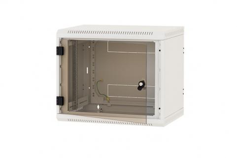 Rack szekrény  4U fali 10" 300x300  szürke RBA-04-AS3-CAY-C1 Triton [9070]