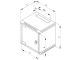 Rack szekrény  6U fali 10" 300x300  szürke RBA-06-AS3-CAY-C1 Triton [9071]-a