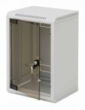 Rack szekrény  9U fali 10" 300x300  szürke RBA-09-AS3-CAY-C1 Triton [9072]