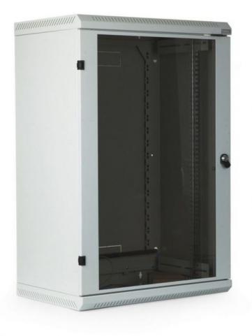 Rack szekrény 18U  fali 19" 600x 600  szürke RBA-18-AS6-CAY-A1 Triton [9904]