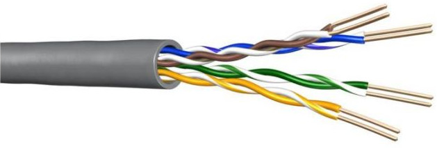 Kábel Cat5E UTP fali PVC 500m szürke UC300 24 (60011063) Draka [16043]