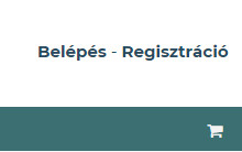 Belépés a jobb felső sarokban